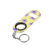 Umeko Space Colony NFT Friends of Saturn. Mini Flaschenöffner (Rückseite Schrägansicht)