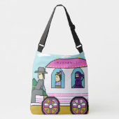 Umeko Space Colony NFT Tragetaschen Mit Langen Trägern (Vorderseite)