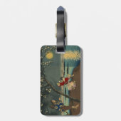 Umewaka am Sumida River Gepäckanhänger (Rückseite vertikal)