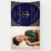 Umfang der Abschluss-Foto der Juristischen Fakultä Banner (Vertikal)