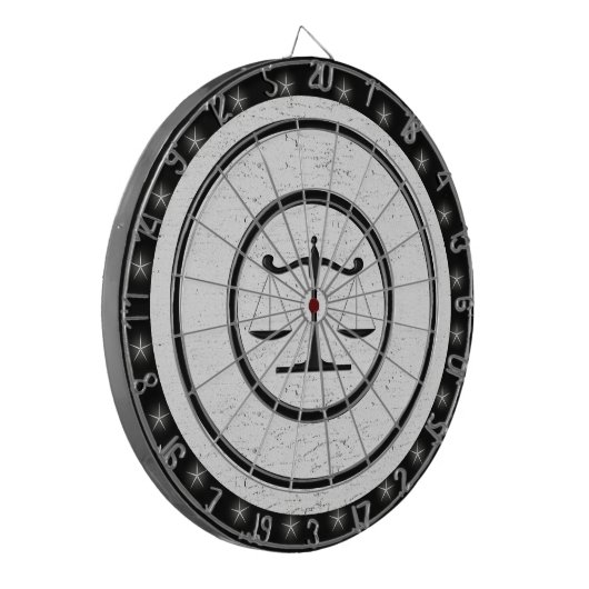 Umfang der Verordnung Dartscheibe (Vorderseite Links)