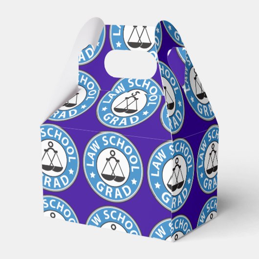 Umfang des Abschlusses der Juristischen Fakultät Geschenkschachtel (Rückseite)