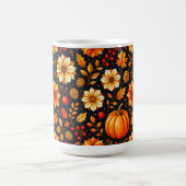 Umfang des Erntedanks im Herbst Kaffeetasse (Mittel)