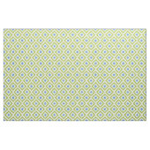 Umfangs-grünes und blaues Ikat Diamant-Muster Stoff (Yard (91,4 cm))