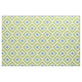 Umfangs-grünes und blaues Ikat Diamant-Muster Stoff (Fat Quarter (45,7 x 55,9 cm))