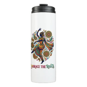 Umfasse den Roots Dance Thermosbecher