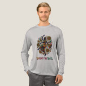 Umfasse den Roots Dance Tri-Blend Shirt (Volle Vorderseite)
