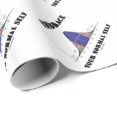 Umfassen Sie Ihr normaler Selbst Geschenkpapier (Rolleneckpunkt)