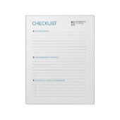 Umfassende Designer-Checkliste: Streamline Notizblock (Rotiert)