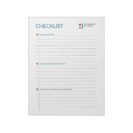 Umfassende Designer-Checkliste: Streamline Notizblock