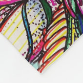 Umfassende Kolibri-Zen-Verwicklungs-Kunst Michele Fleecedecke (Ecke)