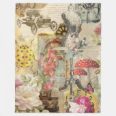 Umfassender wunderlicher Entwurf Fleecedecke (Vorderseite)