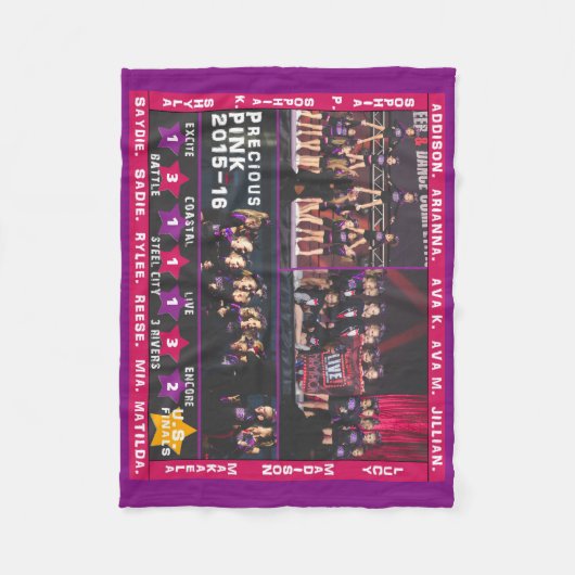 Umfassendes kleines fleecedecke (Vorderseite)