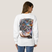 umfasst die Freiheit 25 Sweatshirt (Schwarz voll)
