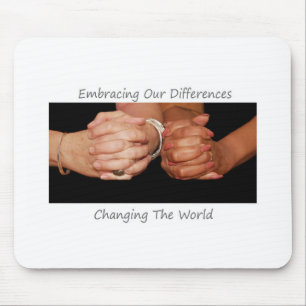 Umfassung unserer Unterschiede Mousepad