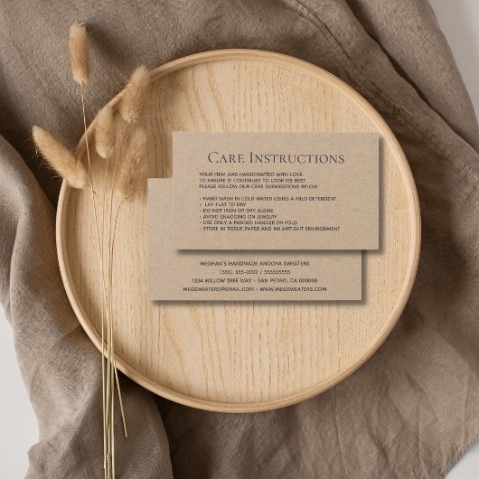 Umformbare Waschanleitung Verpackung