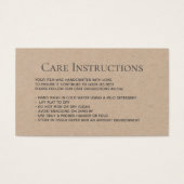 Umformbare Waschanleitung Verpackung (Vorderseite)