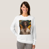 Umformung einbinden, Freiheit tragen." "Flügel von T-Shirt (Vorne ganz)