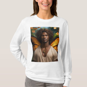 Umformung einbinden, Freiheit tragen." "Flügel von T-Shirt