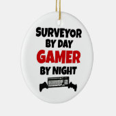 Umfrage bei Day Gamer by Night Keramikornament (Rechts)