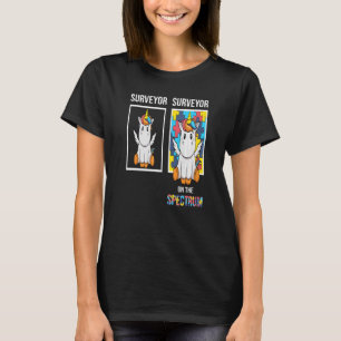 Umfrage bei Personen mit Autismus Puzzle Einicorn T-Shirt