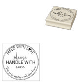 Umgang mit Care-Briefmarke Gummistempel (Stempel)