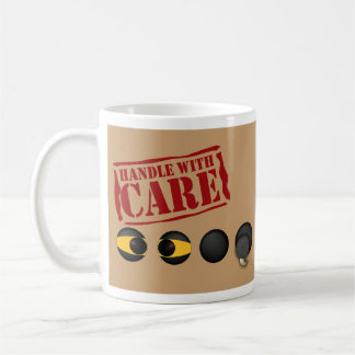 Umgang mit der Pflegeneuheit Kaffeetasse