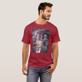 Umgang mit Hyde-Frauen-Maroon-T - Shirt (Vorne ganz)