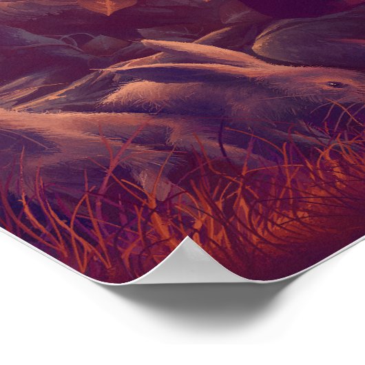 Umgang mit Narben Poster (Ecke)