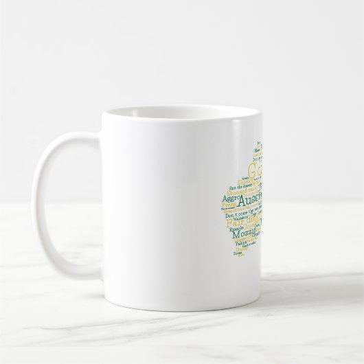 Umgangskarte Kaffeetasse (Links)