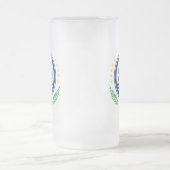 Umgangsmarke Mattglas Bierglas (Mittel)