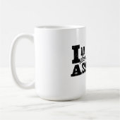 Umgeben durch Asshats - Tassen-Schuss Kaffeetasse (Links)