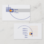 Umgeben - Geschäft Visitenkarte (Vorne/Hinten)