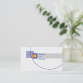 Umgeben - Geschäft Visitenkarte (Stehend Vorderseite)