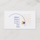 Umgeben - Geschäft Visitenkarte (Rückseite)