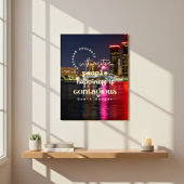 Umgeben Sie sich mit Motivierend Positivität Poster