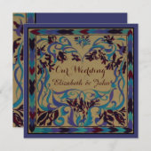 Umgeben von Blume ~ Einladungen / UAWG (Vorne/Hinten)