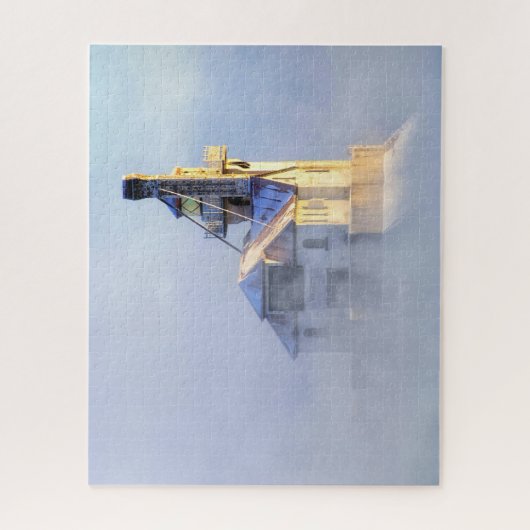 Umgeben von Meeresrauchen, Leuchtturm in Minnesota Puzzle (Vertikal)