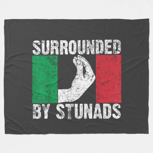 Umgeben von Stunads Fleecedecke (Vorderseite (Horizontal))