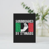 Umgeben von Stunads Postkarte (Stehend Vorderseite)