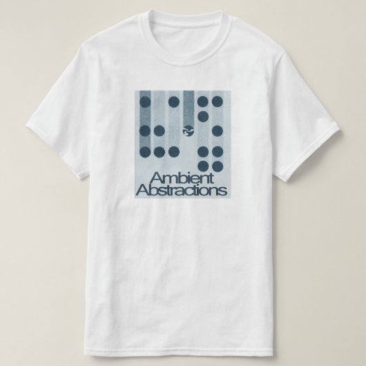 Umgebendes Abstraktions-Punkt-Logo-Shirt T-Shirt (Design vorne)