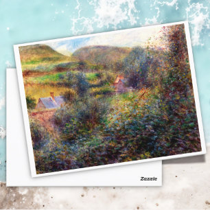 Umgebung von Berneval, Auguste Renoir Postkarte