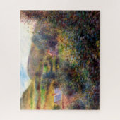 Umgebung von Berneval, Auguste Renoir Puzzle (Vertikal)