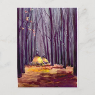 UMGEBUNGSSTEUERN VON SHARON SHARPE POSTKARTE