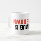 Umgedreht Kaffeetasse (Vorderseite Links)