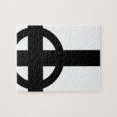 Umgedrehtes Kreuz Puzzle (Horizontal)