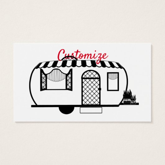 Umgehender Caravan Trailer Thunder_Cove (Rückseite)