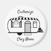 Umgehender Caravan Trailer Thunder_Cove Magnet (Vorne)