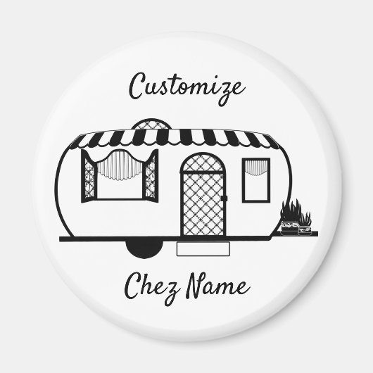 Umgehender Caravan Trailer Thunder_Cove Magnet (Vorne)