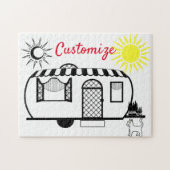 Umgehender Caravan Trailer Thunder_Cove Puzzle (Horizontal)